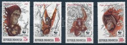 ** 1989 WWF: Orangután Sor Mi 1291-1294 - Otros & Sin Clasificación