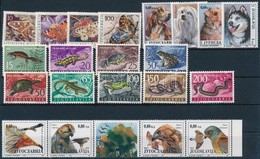 ** 1962-1994 Állat Motívum 4 Db Klf Kiadás, Benne Szelvényes 4-es Csík (Mi EUR 53,-) - Otros & Sin Clasificación