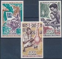 ** 1970 Művészet és Kultúra Sor Mi 207-209 - Autres & Non Classés