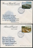 1984 Festmény Sor Mi 2921-2924 4 Db FDC-n - Altri & Non Classificati