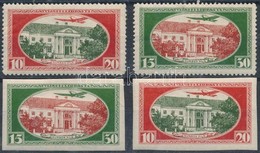 ** 1930 Mi 159-160 A + B Fogazott és Vágott Sor (Mi EUR 65,-) - Autres & Non Classés