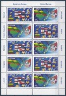 ** 2004 Európai Unió Kisív Mi 844-845 - Autres & Non Classés