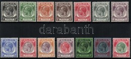 * Straits Settlements 1936/1937 Forgalmi Sor Záróérték Nélkül Mi 192-205 - Otros & Sin Clasificación