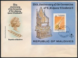 1978 Erzsébet Blokk Mi 50 FDC-n - Autres & Non Classés