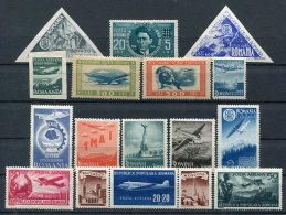 Roumanie                     Divers Postes Aériennes  ** - Unused Stamps