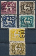 O 1920 Dienstmarken Mi 144-149 (Mi EUR 150,-) - Altri & Non Classificati