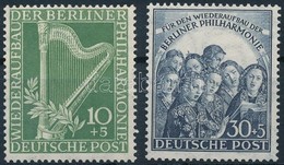 ** 1950 Berlini Filharmonikusok Sor Mi 72-73 (Mi EUR 140,-) - Andere & Zonder Classificatie
