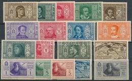 ** 1932 Költők Sor Mi 373-384 + 385-390 (Mi EUR 250,-) - Autres & Non Classés