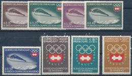 ** 1963 Téli Olimpia, Innsbruck Sor Mi 1249-1256 - Autres & Non Classés