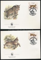 1988 WWF: Hiúz Sor Mi 1741-1744 4 Db FDC-n - Autres & Non Classés