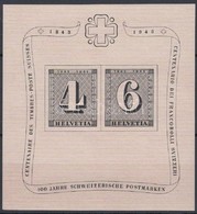** 1943 100 éves A Bélyeg Blokk Mi 8 - Andere & Zonder Classificatie