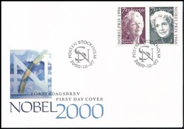 2000 Nobel-díj Bélyegfüzetlap MH 269 FDC-n - Altri & Non Classificati