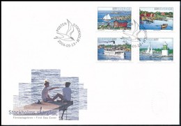 2004 Nyár Sor Mi 2406-2409 FDC-n - Other & Unclassified