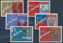 ** 1977 Nyári Olimpiai Játékok, Moszkva Sor Mi 4686-4691 - Otros & Sin Clasificación