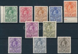 ** * 1933 Forgalmi Sor Mi 10-19 (Mi 11, 17-19 Falcos / Hinged) - Autres & Non Classés