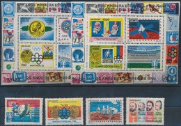 ** 1976 Események Sor Mi 1432-1435 + Blokk 31-32 - Otros & Sin Clasificación