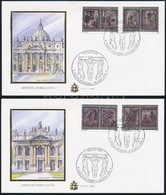 1999 Szent év Sor 4 FDC-n Mi 1303-1310 - Altri & Non Classificati