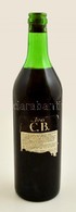 Cca 1980 Fino CB. Vörösbor Bontatlan Palackban, Címke Nélkül / Unopened Bottle - Autres & Non Classés