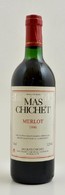 1996 Mas Chichet Merlot, Bontatlan, 0.75 L./Unopened Bottle - Altri & Non Classificati