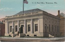 AK Watertown U. S. Post Office A Waukesha Madison Clyman Johnsons Creek Hubbleton Wisconsin WI United States USA - Waukesha