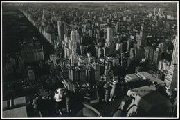 Cca 1930-1940 H.B. Leon: New York, Feliratozott Fotó, 12x18 Cm / Cca 1930-1940 H.B. Leon: New York, 12x18 Cm - Autres & Non Classés