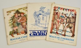 1933 A Magyar Cserkész Jamboree Különszáma. Magyar és Angol Nyelven + Az újság Két Korábbi Száma / 1933 Jamboree Edition - Movimiento Scout