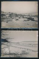 1915 Korps 'Hofmann', Katonai Tábor, 2 Db Fotó Az I. Világháborúból, 13x17 Cm / Korps Hofmann, Photo From The World War  - Altri & Non Classificati