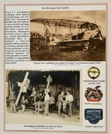 1915 Osztrák-magyar Hadirepülő Javítóműhely Az Olasz Fronton. Eredeti Fénykép + Egyéb Repüléssel Kapcsolatos Képek. (nin - Autres & Non Classés