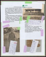1917 A 60. Egri, Cs. és Kir. Gyalogezred Története- Gyűjtemény Kezdemény 6 Db érdekes Eredeti Fotóval és Képeslappal, Sz - Other & Unclassified