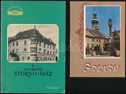 Vegyes Helytörténeti Tétel, 2 Db: 
Dr. Gímes Endre: Sopron. (Győr), 1972, Győr-Sopron-Moson Megyei Idegenforgalmi Hivata - Non Classés