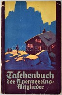 Taschenbuch Der Alpenvereins Mitglieder. Wien, 1936. Nagyon Sok Adattal és Hirdetéssel. Karton Kötésben. / With Many Dat - Non Classés