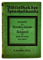 Görg Nándor: A Német Nyelv Tankönyve. Nyelvtudományi Könyvtár. Bécs-Lipcse, é.n., Hartleben. Harmadik, Javított Kiadás.  - Sin Clasificación