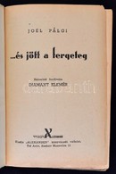 Pálgi, Joél: ... és Jött A Fergeteg. Héberből Ford. Diamant Elemér. Tel Aviv, [é. N.] Alexander. 375 L. Kiadói Félvászon - Non Classés