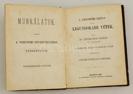 Dr. Zwenger János: A Legszebb Erény és A Legundokabb Vétek. Fordította: A Veszprémi Növendékpapság Pázmányköre. Bp., 187 - Non Classés