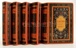 Arany János összes Munkái 1-4.,8 Kötetek. Összesen öt Kötet.  Bp.,1883-1888, Ráth Mór. Kiadói Aranyozott, Festett Egészv - Non Classificati