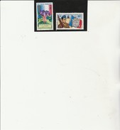 POLYNESIE FRANCAISE - POSTE AERIENNE N° 46 ET 47 TRES INFIME CHARNIERE -ANNEE 1971 -COTE : 23,20 € - Ungebraucht