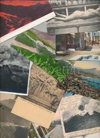 ** * Kb. 250 VEGYES Városképes Képeslap, Vulkánok, 1 Db Képeslapfüzet / Approx. 250 Mixed Town-view Postcards, About Vol - Sin Clasificación