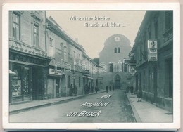 ** Bruck An Der Mur - 10 Modern Reprint Képeslap, Saját Tokban / 10 Modern Reprint Town-view Postcards In It's Own Case - Non Classés