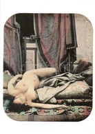 ** 13 Db Modern Erotikus Képeslap 1850 Körül Készült Dagerrotípiákról / 13 Modern Erotic Motive Cards, Reproduced Early  - Sin Clasificación