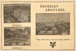 T2/T3 Abony, Városháza, Park - Non Classés