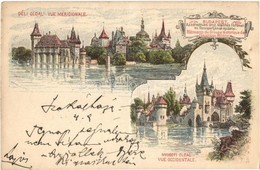 T4 1896 (Vorläufer!!!) Budapest XIV. Vajdahunyad Vára. Ezredéves Országos Kiállítás 2 Kr. Ga. S: Morelli G. Dörre T. (ly - Zonder Classificatie