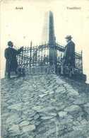 * T3 Arad, Vesztőhely, Emlékmű. Kerpel Izsó Kiadása / Martyrs' Monument (Rb) - Non Classificati