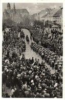 T2 1938 Kassa, Kosice; Bevonulás / Entry Of The Hungarian Troops + Kassa Visszatért So. Stpl. - Non Classés