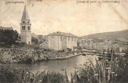 T3 Veli Losinj, Lussingrande; Hafeneingang / Entrata Al Porto / Entry To The Port (wet Damage) - Sin Clasificación