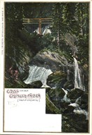 * T2/T3 Gollinger-Fällen, Oberer Wasserfall; C. Jurischek Kunstverlag 814/3. - Non Classés