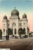 T2/T3 Liepaja, Libau; Synagoge / Synagogue. Lieber Liebermann + Feldpost Stamp (EK) - Sin Clasificación