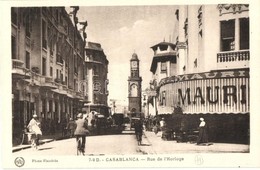 ** T1 Casablanca, Rue De L'Horloge / Street, Bar Mauri - Unclassified