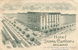 * T3 Milan, Milano; Hotel Doria Carlton, Via Vittor Pisani 1. / Hotel With Railway Station (Rb) - Unclassified