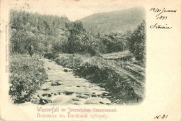 T2/T3 1899 Yenisei Province, Waterfall - Non Classés