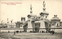 ** T1 Valencia, Exposicion Regional; Arco De Entrada / Entry Gates Of The Regional Exposition - Non Classificati